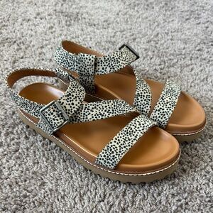 Leopard Print Women's Sandals
